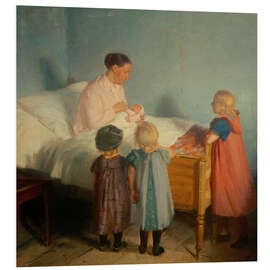 Hartschaumbild Der kleine Bruder