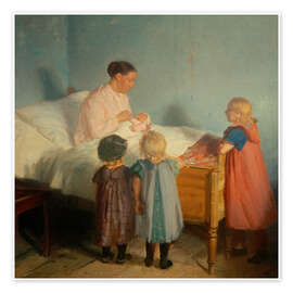 Taulu The little brother - Anna Ancher
