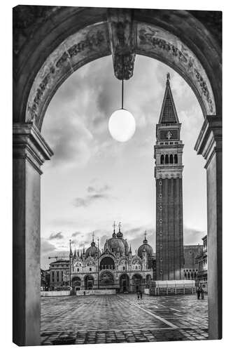 Leinwandbild Platz San Marco, Venedig, Italien