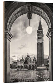 Holzbild Platz San Marco, Venedig, Italien - Matteo Colombo