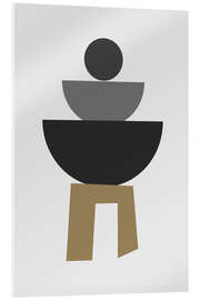 Acrylglasbild Minimalistische Formkunst