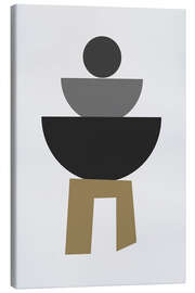 Canvas print Minimalist form art - Dani Jay Designs