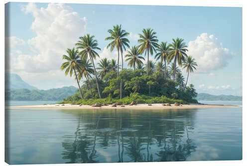 Canvas print Little Island