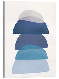Lienzo Blue Stack I - Branka Kodžoman
