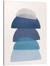 Magnettafel Blue Stack I