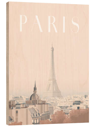 Obraz na drewnie Paris