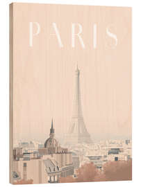 Obraz na drewnie Paris - Peter Roder