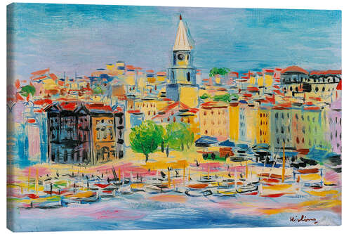 Tableau sur toile The Port of Marseille, 1938