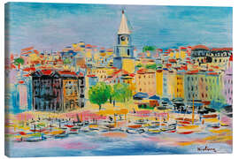 Tableau sur toile The Port of Marseille, 1938 - Moise Kisling