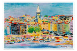Poster The Port of Marseille, 1938 - Moise Kisling