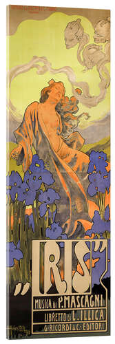 Acrylic print Iris, Opera by Pietro Mascagni