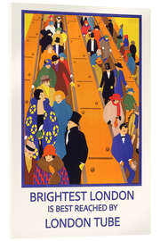 Akryylilasitaulu Brightest London - Horace Taylor I - Vintage Advertising Collection