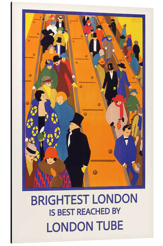 Cuadro de aluminio Brightest London - Horace Taylor I