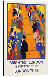Cuadro de aluminio Brightest London - Horace Taylor I - Vintage Advertising Collection