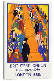 Canvas print Brightest London - Horace Taylor I - Vintage Advertising Collection