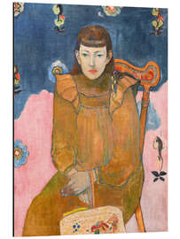 Aluminium print Portrait of a Young Lady, Vaite Goupil, 1896 - Paul Gauguin