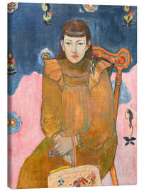 Canvas print Portrait of a Young Lady, Vaite Goupil, 1896 - Paul Gauguin