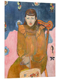 Foam board print Portrait of a Young Lady, Vaite Goupil, 1896 - Paul Gauguin