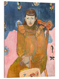 Cuadro de plexi-alu Portrait of a Young Lady, Vaite Goupil, 1896 - Paul Gauguin
