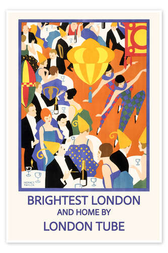 Poster Brightest London - Horace Taylor II