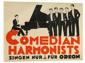 Acrylic print Comedian Harmonists