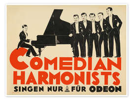 Wandbild Comedian Harmonists
