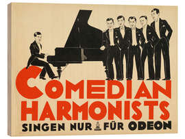 Holzbild Comedian Harmonists