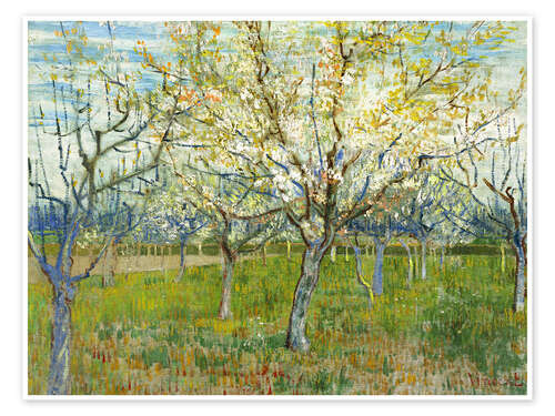 Poster Der rosa Obstgarten, 1888