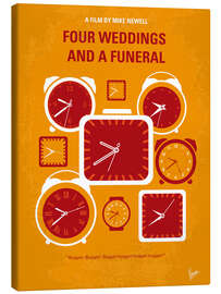 Canvas print Four Weddings and a Funeral - Chungkong