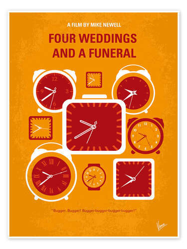 Juliste Four Weddings and a Funeral