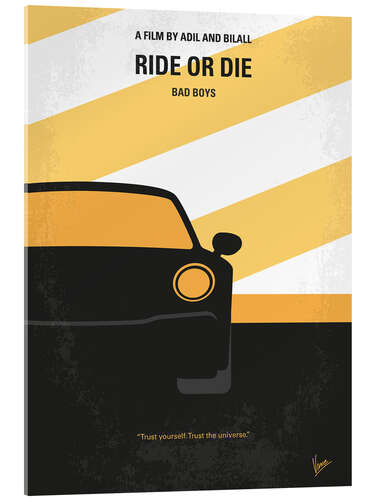 Stampa su vetro acrilico BAD BOYS, Ride or Die