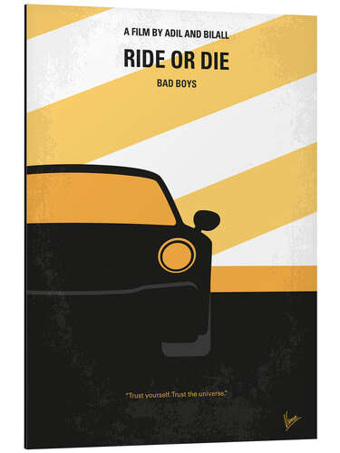 Stampa su alluminio BAD BOYS, Ride or Die