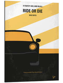 Tableau en aluminium BAD BOYS, Ride or Die - Chungkong
