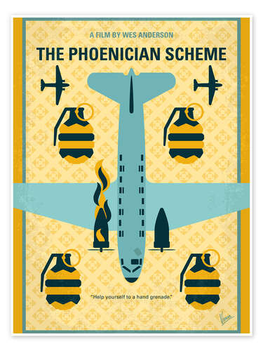 Juliste The Phoenician Scheme