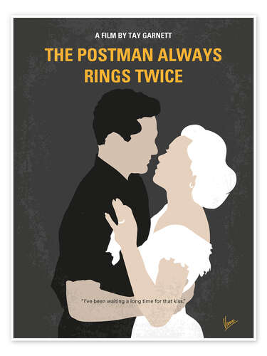 Juliste The Postman Always Rings Twice