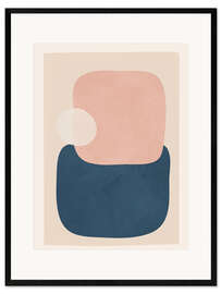 Gerahmter Kunstdruck Floating Abstraction IV