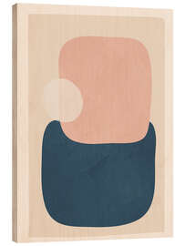 Wood print Floating Abstraction IV