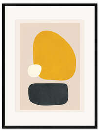 Gerahmter Kunstdruck Floating Abstraction III