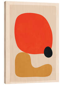 Wood print Floating Abstraction II