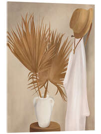 Acrylglas print Palm Leaf Decoration - Branka Kodžoman