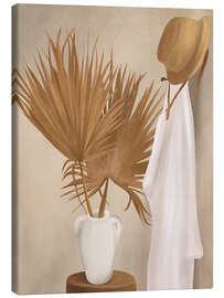 Leinwandbild Palmblatt-Dekoration - Branka Kodžoman