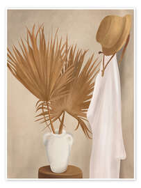 Wall print Palm Leaf Decoration - Branka Kodžoman