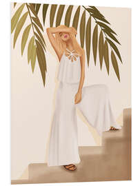 Hartschaumbild Sommer Hitze VI