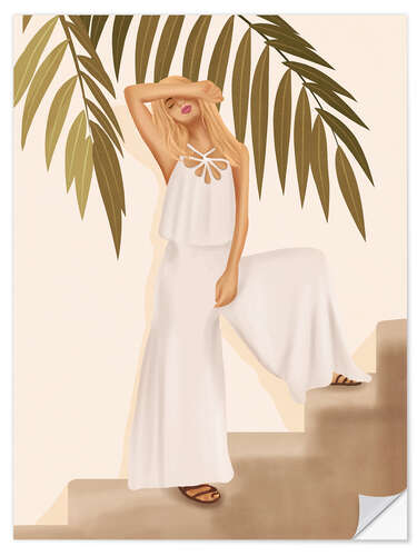 Självhäftande poster Summer Heat VI