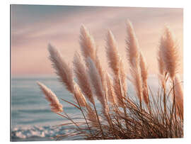 Gallery Print Pampasgras am Meer