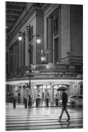 Obraz na szkle akrylowym New York in the Rain - Jan Christopher Becke