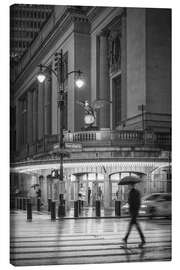 Tableau sur toile New York in the Rain - Jan Christopher Becke