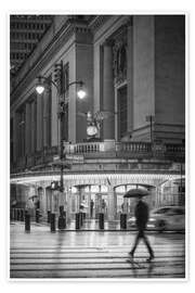 Wandbild New York im Regen - Jan Christopher Becke