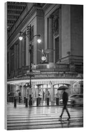 Tableau en bois New York in the Rain - Jan Christopher Becke