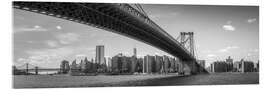 Acrylic print Williamsburg Bridge, New York City - Jan Christopher Becke